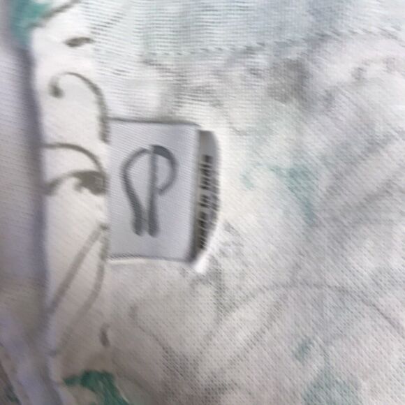 SP Womens Apron He Makes All Things BeautifulWhite Green Gray - Picture 6 of 8